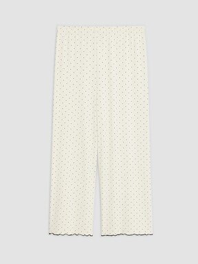 Kaprili Pijama Takımı EKRU BASKILI