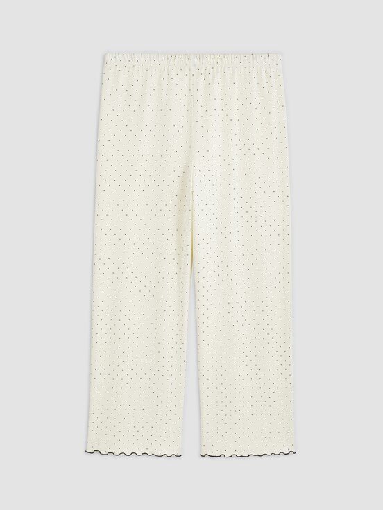Kaprili Pijama Takımı EKRU BASKILI