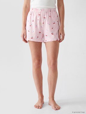 Pijama Alt AÇIK PEMBE BASKILI