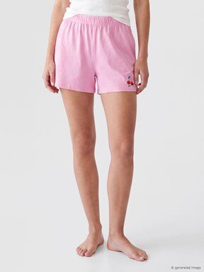 Pijama Alt AÇIK PEMBE BASKILI