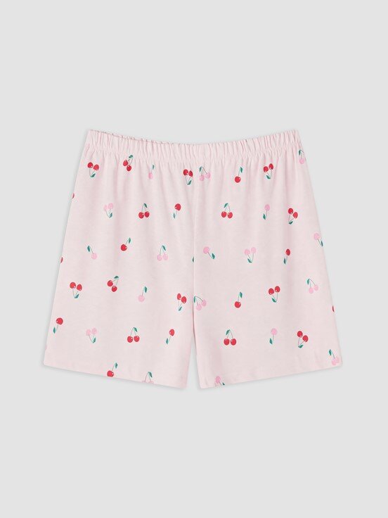 Pijama Alt AÇIK PEMBE BASKILI