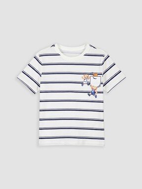 Şortlu Pijama Takımı EKRU BASKILI