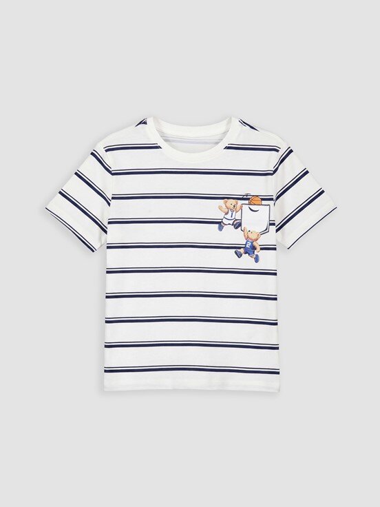Şortlu Pijama Takımı EKRU BASKILI