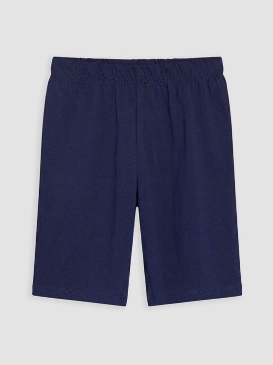 Şortlu Pijama Takımı EKRU BASKILI
