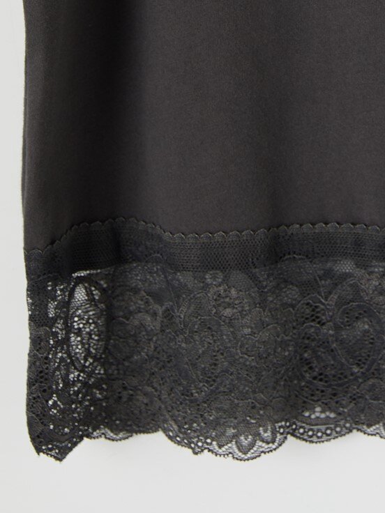Şortlu Pijama Takımı ANTRASİT