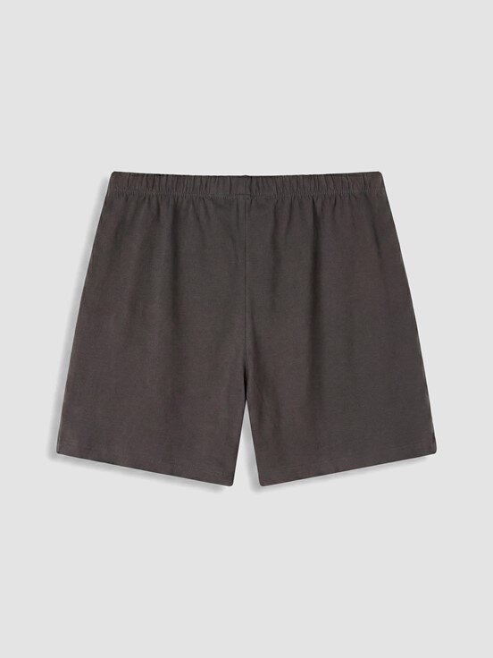 Şortlu Pijama Takımı ANTRASİT