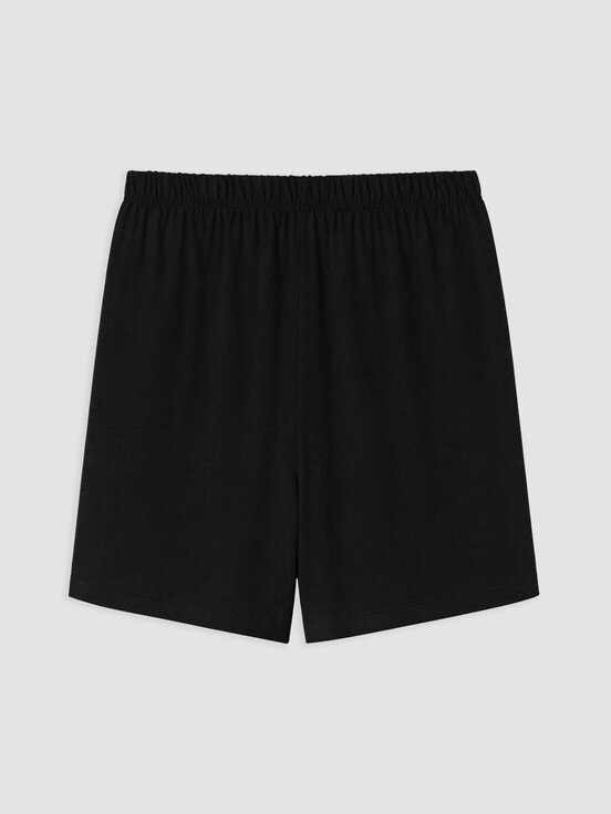 Şortlu Pijama Takımı YENİ SİYAH