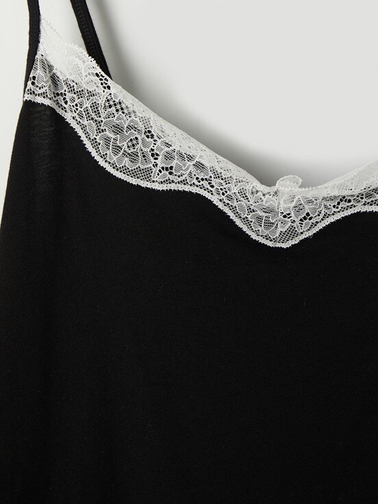 Şortlu Pijama Takımı YENİ SİYAH