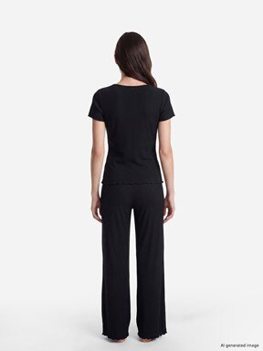 Pijama Takım YENİ SİYAH