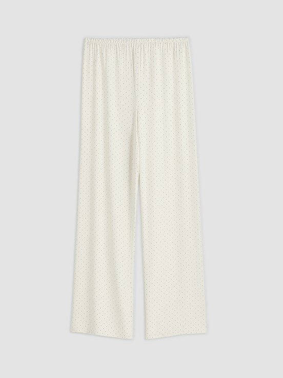 Pijama Takım EKRU BASKILI