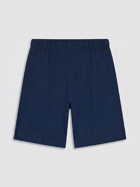 Şortlu Pijama Takımı BEYAZ BASKILI