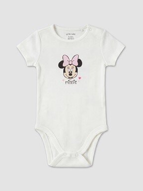 Çıtçıtlı Body EKRU BASKILI