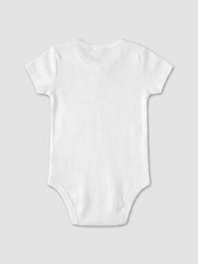 Çıtçıtlı Body EKRU BASKILI