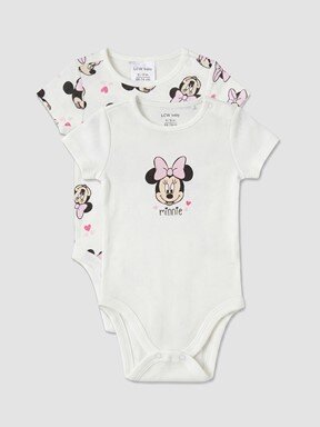 Çıtçıtlı Body EKRU BASKILI
