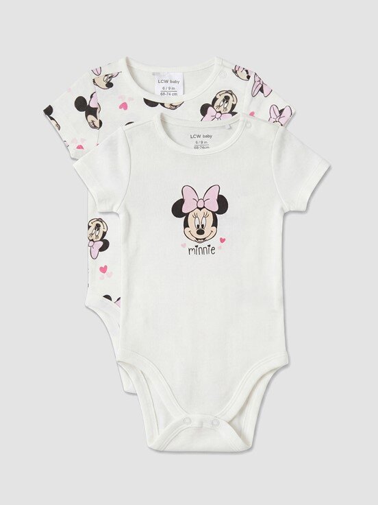 Çıtçıtlı Body EKRU BASKILI