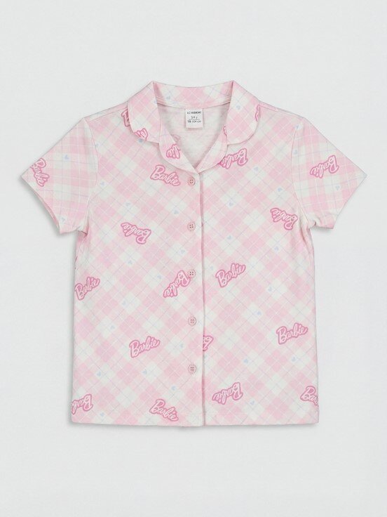 Şortlu Pijama Takımı PEMBE BASKILI