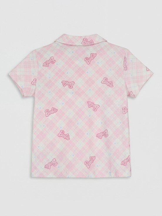 Şortlu Pijama Takımı PEMBE BASKILI