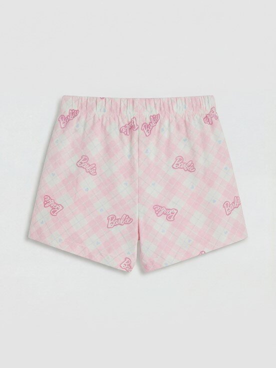 Şortlu Pijama Takımı PEMBE BASKILI