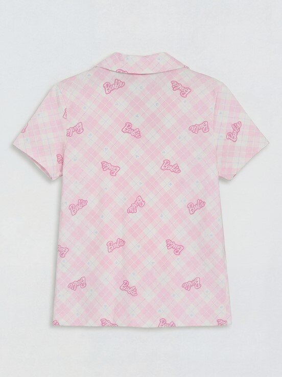 Şortlu Pijama Takımı PEMBE BASKILI