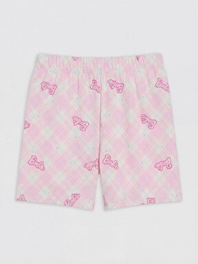 Şortlu Pijama Takımı PEMBE BASKILI