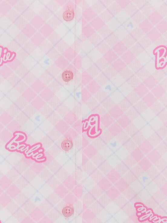 Şortlu Pijama Takımı PEMBE BASKILI