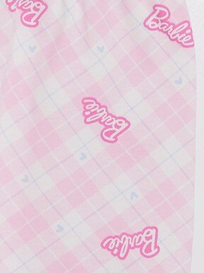 Şortlu Pijama Takımı PEMBE BASKILI
