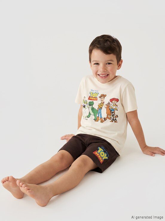 Şortlu Pijama Takımı KREM RENGİ