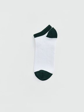 Patik Çorap KARIŞIK RENK İPLİĞİ BOYALI