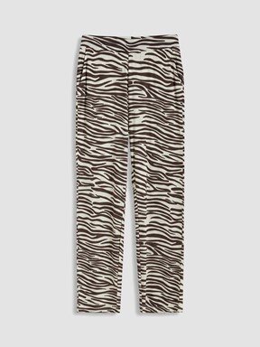Pantolon SİYAH BASKILI