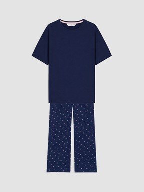 Pijama Takım AÇIK MÜRDÜM BASKILI