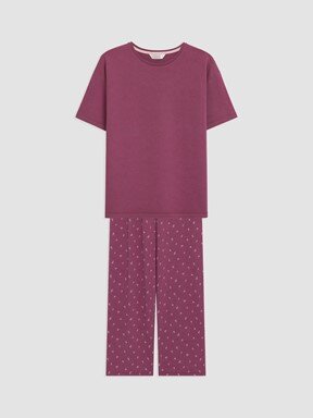 Pijama Takım AÇIK MÜRDÜM BASKILI