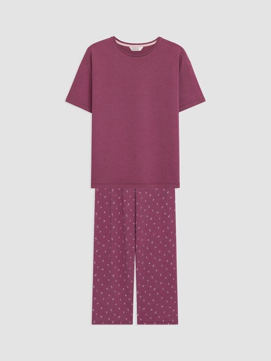 Pijama Takım AÇIK MÜRDÜM BASKILI
