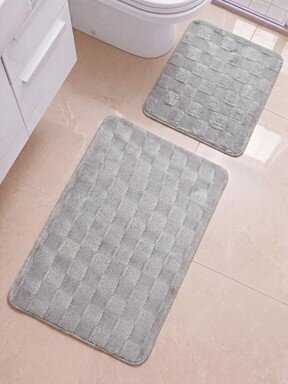 Banyo Paspası BEYAZ BASKILI