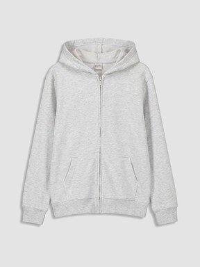 Fermuarlı Sweatshirt MAT PEMBE