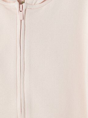 Fermuarlı Sweatshirt MAT PEMBE