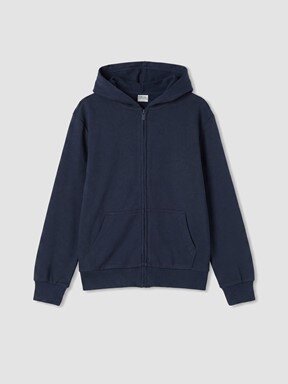 Fermuarlı Sweatshirt MAT PEMBE