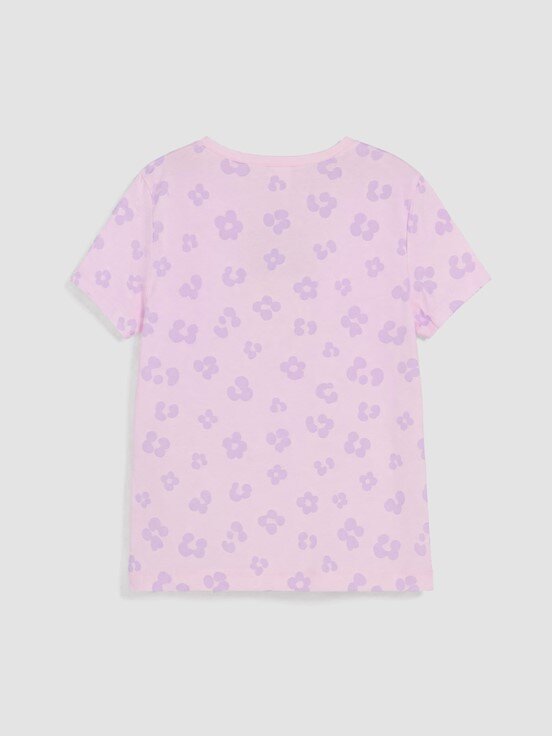 Pijama Takım AÇIK PEMBE BASKILI
