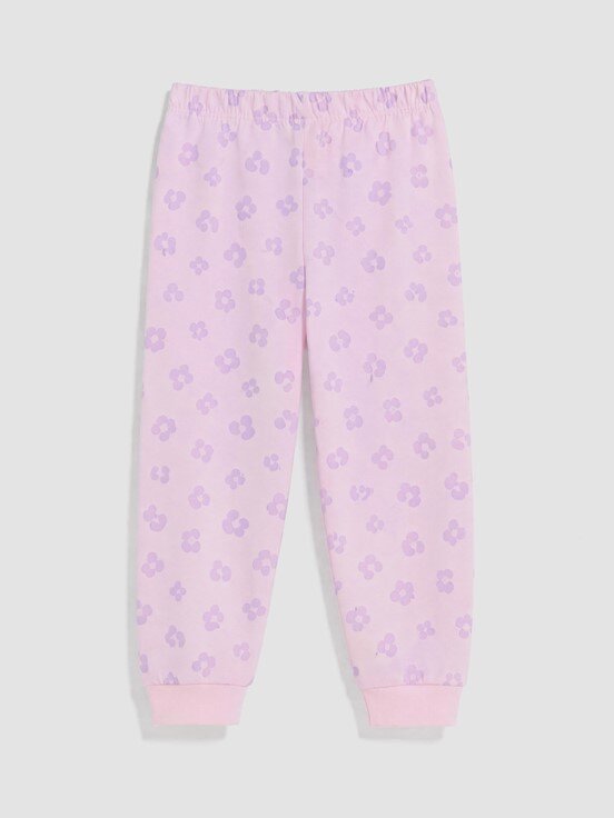 Pijama Takım AÇIK PEMBE BASKILI