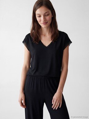 Pijama Takım YENİ SİYAH