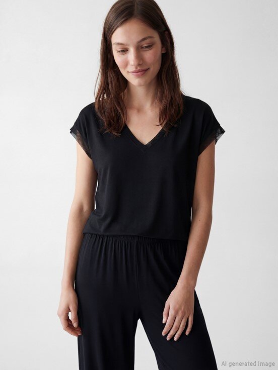 Pijama Takım YENİ SİYAH