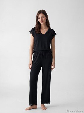 Pijama Takım YENİ SİYAH