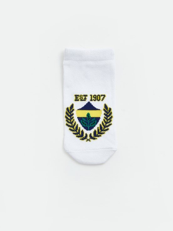 Patik Çorap KARIŞIK RENK İPLİĞİ BOYALI
