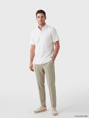 Chino Pantolon İNDİGO MELANJ