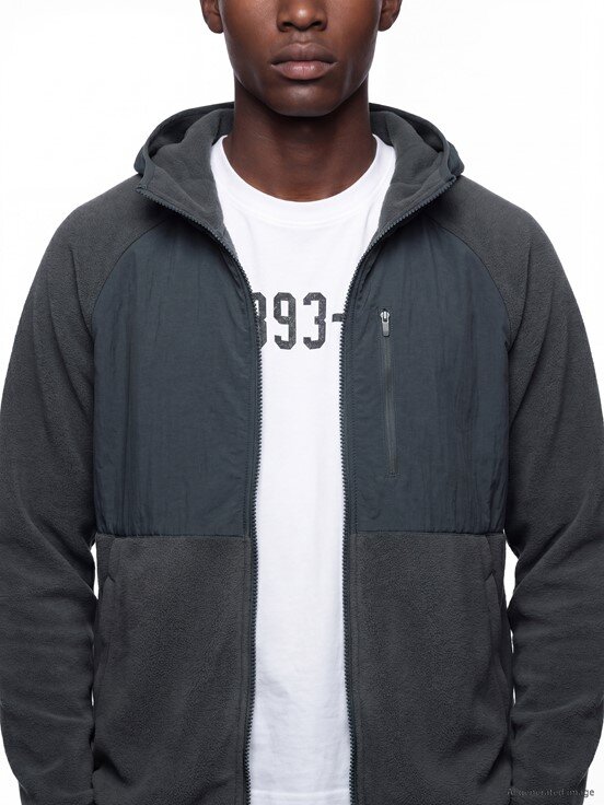 Fermuarlı Sweatshirt KOYU GRİ