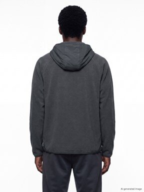 Fermuarlı Sweatshirt KOYU GRİ