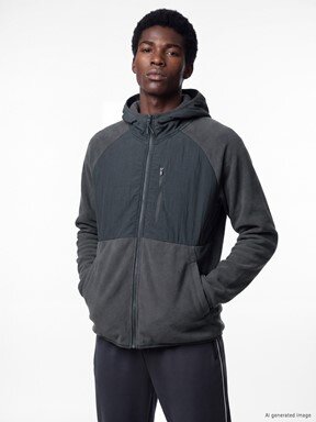 Fermuarlı Sweatshirt KOYU GRİ