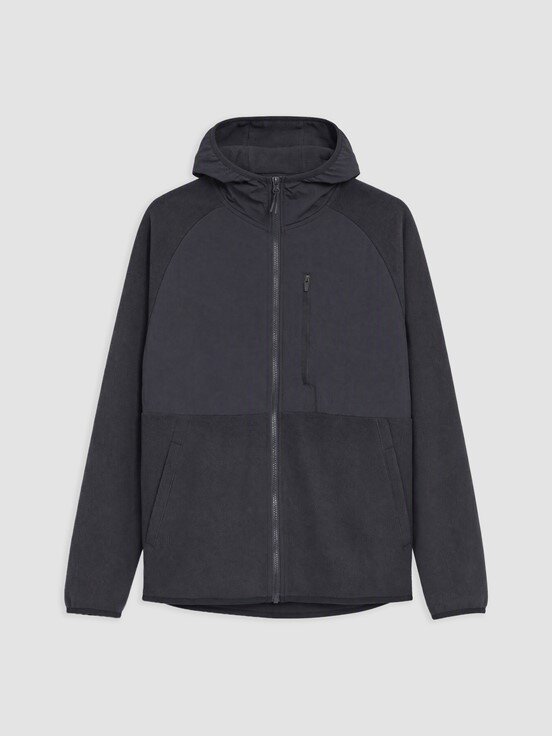 Fermuarlı Sweatshirt KOYU GRİ