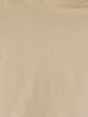 Çıtçıtlı Body KREM BASKILI