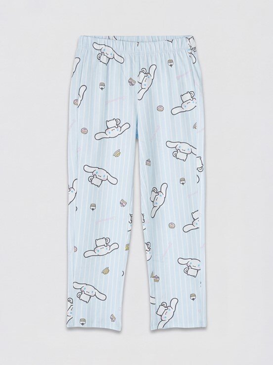 Pijama Takım MAVİ BASKILI