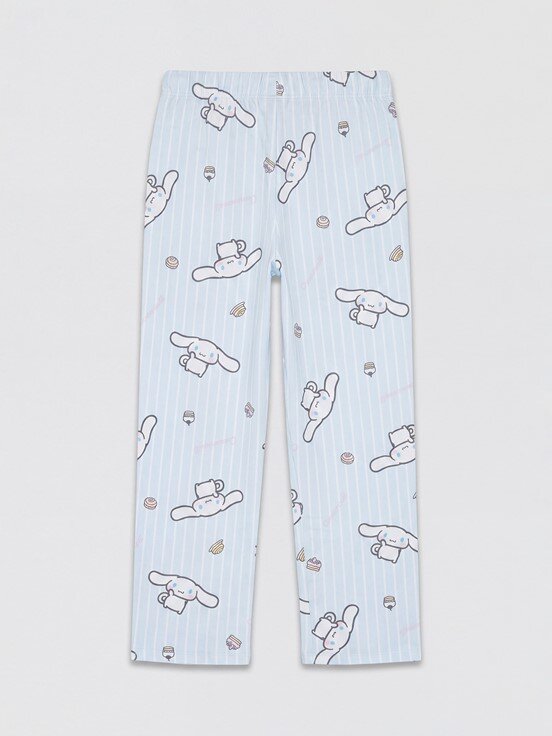 Pijama Takım MAVİ BASKILI
